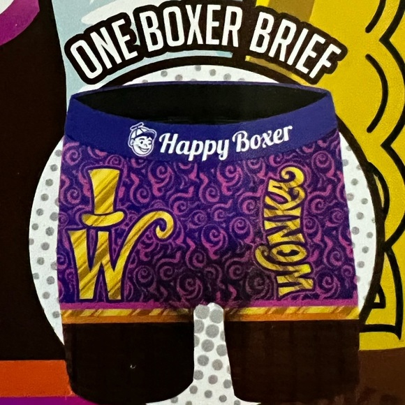 Happy Boxer Other - Willy Wonka Boxer Briefs Size L
